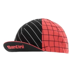 Cappellino Santini Dinamo Nero Rosa -Santini st 1s460cotdinam ne 005