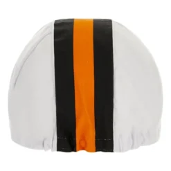 Cappellino Santini Bengal Bianco Nero Arancione -Santini st 2s460cotbeng bi 004