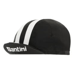 Cappellino Santini Bengal Nero Bianco 8 Cappellino Santini Bengal Nero Bianco -Santini st 2s460cotbeng ne 003