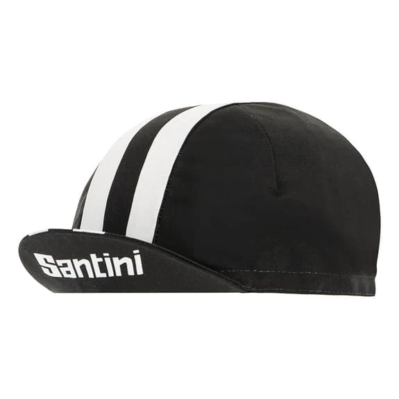 Cappellino Santini Bengal Nero Bianco 3 Cappellino Santini Bengal Nero Bianco - immagine 3