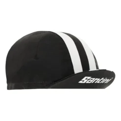 Cappellino Santini Bengal Nero Bianco 11 Cappellino Santini Bengal Nero Bianco -Santini st 2s460cotbeng ne 006