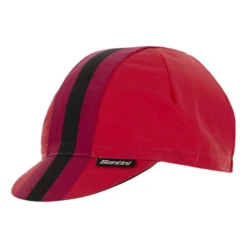 Cappellino Santini Bengal Rosso Viola Nero