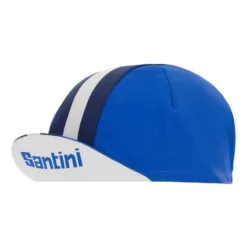 Cappellino Santini Bengal Blu Elettrico Bianco -Santini st 2s460cotbeng ry 003