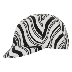 Cappellino Santini Kinetic Bianco Nero