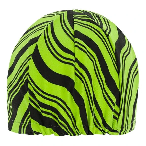 Cappellino Santini Kinetic Verde Fluo Nero 4 Cappellino Santini Kinetic Verde Fluo Nero - immagine 4
