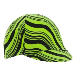 Cappellino Santini Kinetic Verde Fluo Nero 10 Cappellino Santini Kinetic Verde Fluo Nero -Santini st 2s460cotkine vf 005