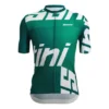 Maglia Santini Karma Logo Manica Corta Verde Bianco - Classic Fit