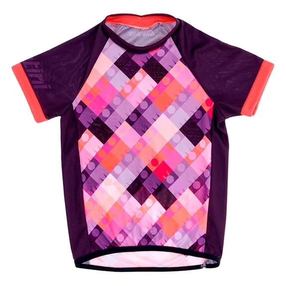 Maglia Santini Dea Ironman Manica Corta Rosa Violetto Neonato 1 Maglia Santini Dea Ironman Manica Corta Rosa Violetto Neonato