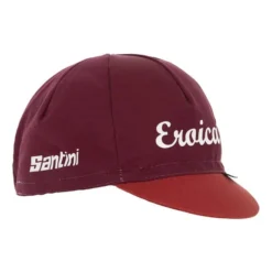 Cappellino Santini Eroica Ruby Bordeaux -Santini st er460cotruby br 004