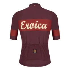 Completo Santini Eroica Ruby Bordeaux Nero -Santini st er94075cruby br 003