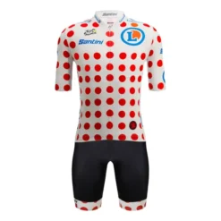 Santini Uniforme Tour De Francia 2023 Classifica Leader Mountain