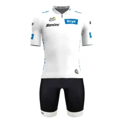 Santini Uniforme Tour De France 2023 Leader Della Classifica Junior