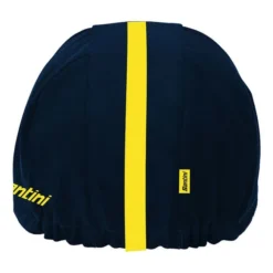 Cappellino Santini Le Maillot Jaune Allez Blu Scuro Giallo -Santini st mj460cotallez 003