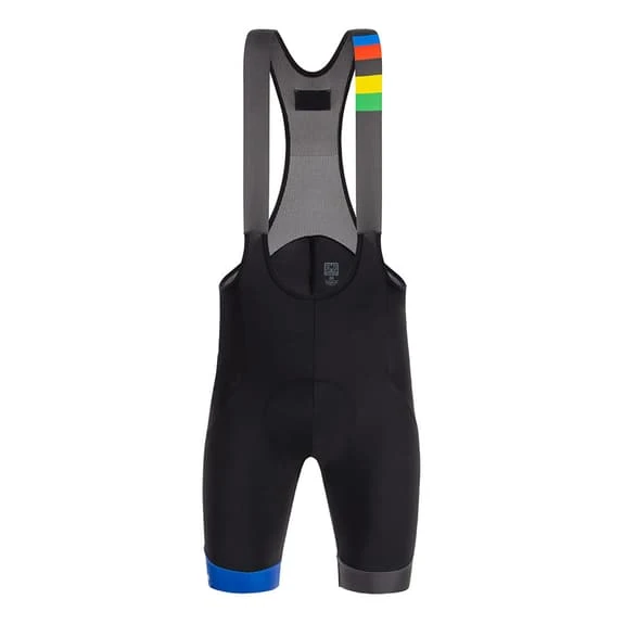 Completo Santini UCI Leipzig 1960 Nero Rosso 5 Completo Santini UCI Leipzig 1960 Nero Rosso - immagine 5