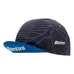 Santini Cappellino Critérium Du Dauphiné 2022 Nero Blu -Santini st re460cot22cdalps 005