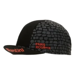 Cappellino Santini Paris-Roubaix Enfer Du Nord Nero -Santini st re460cot22pr 005