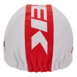 Santini Cappellino Trek-Segafredo 2023 Bianco Rosso -Santini st re460cot23ts rs 003