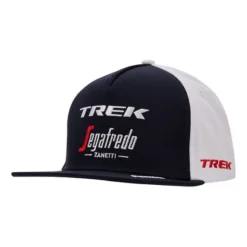 Santini Cappellino Trek-Segafredo 2023 Trucker Blu Scuro Bianco