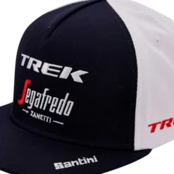 Santini Cappellino Trek-Segafredo 2023 Trucker Blu Scuro Bianco -Santini st re464tru23ts nt 003