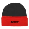 Berretto Santini Paris-Roubaix Enfer Du Nord Rosso Nero