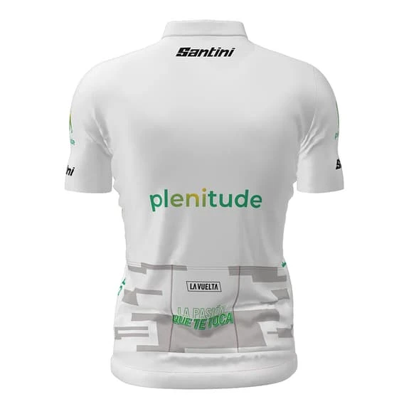 Santini Maglia Bianca La Vuelta 2022 - Classic Fit 3 Santini Maglia Bianca La Vuelta 2022 - Classic Fit - immagine 3