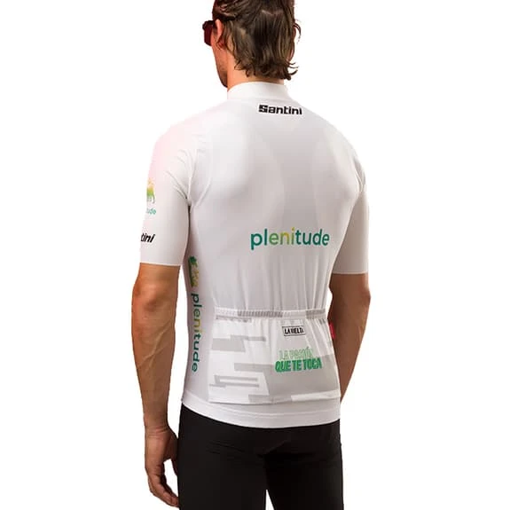Santini Maglia Bianca La Vuelta 2022 - Classic Fit 6 Santini Maglia Bianca La Vuelta 2022 - Classic Fit - immagine 6