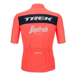 Santini Completo Trek-Segafredo 2022 Fan Line Rosso Granatina Nero - Classic Fit -Santini st re94075c22ts gn 003