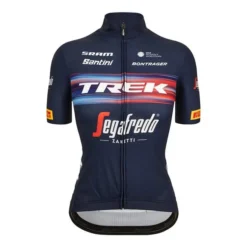Santini Maglia Trek-Segafredo 2022 Tour De France Manica Corta Donna